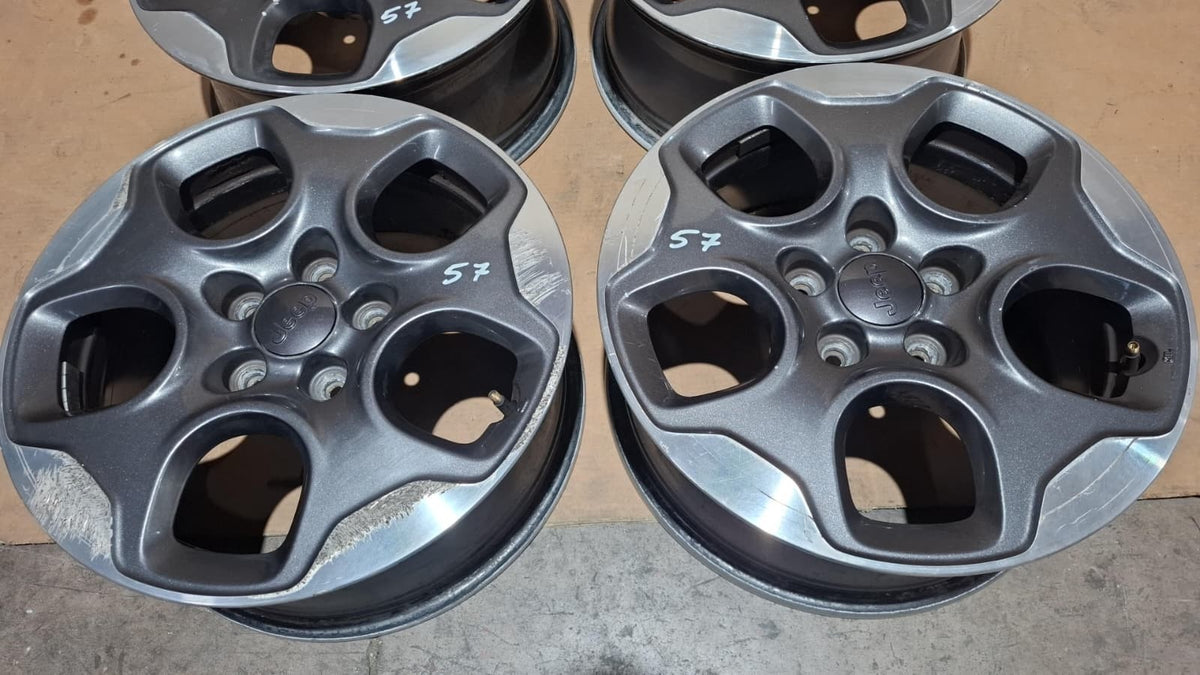 57 cerchi in lega jeep Renegade R16 cerchi originali cod 735577528 7,5x16 et40