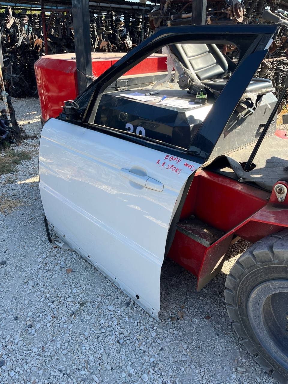 Porta anteriore sinistra Range Rover Sport senza fascia dal 2015 in poi