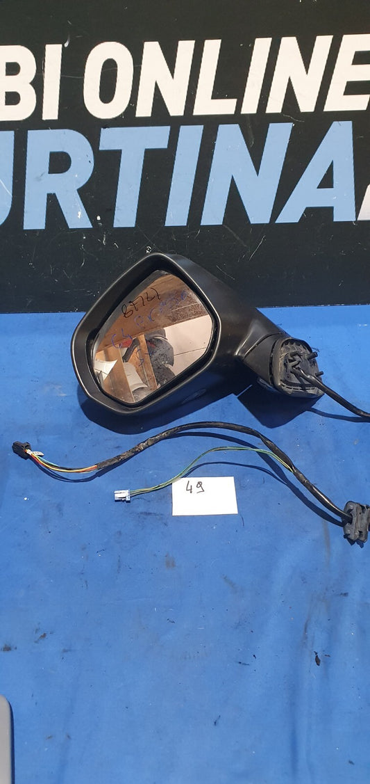 Specchio retrovisore specchietto Citroen C4 sinistro 8 fili