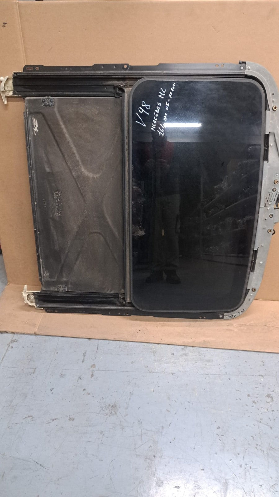 V98 Tettino apribile elettrico Mercedes ML W164 dal 2005 al 2011