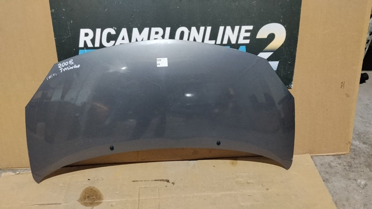 Cof 68 cofano anteriore Renault Twingo dal 2007 al 2017 con piccoli bozzetti