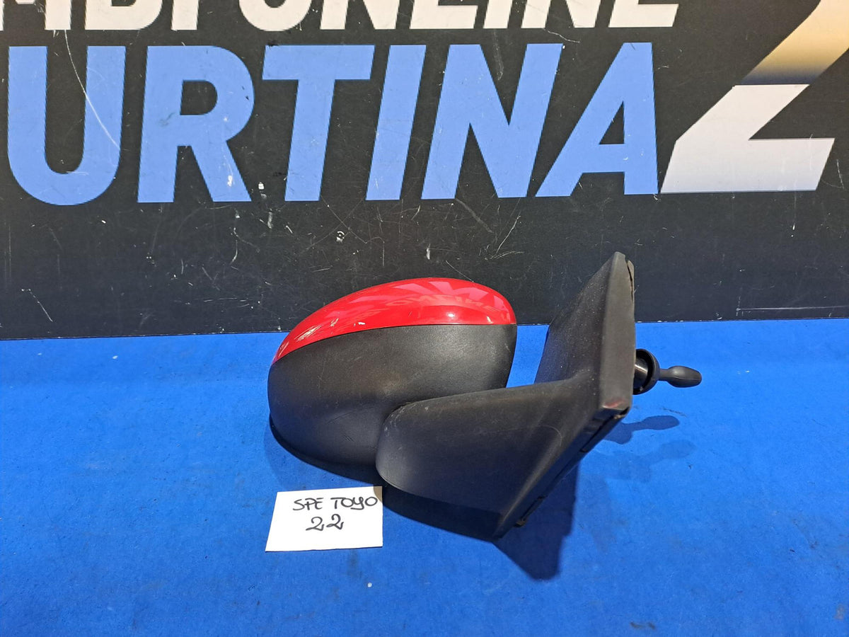 Specchio/Specchietto retrovisore destro Toyota Aygo 1 Serie 05-14 manuale - 22