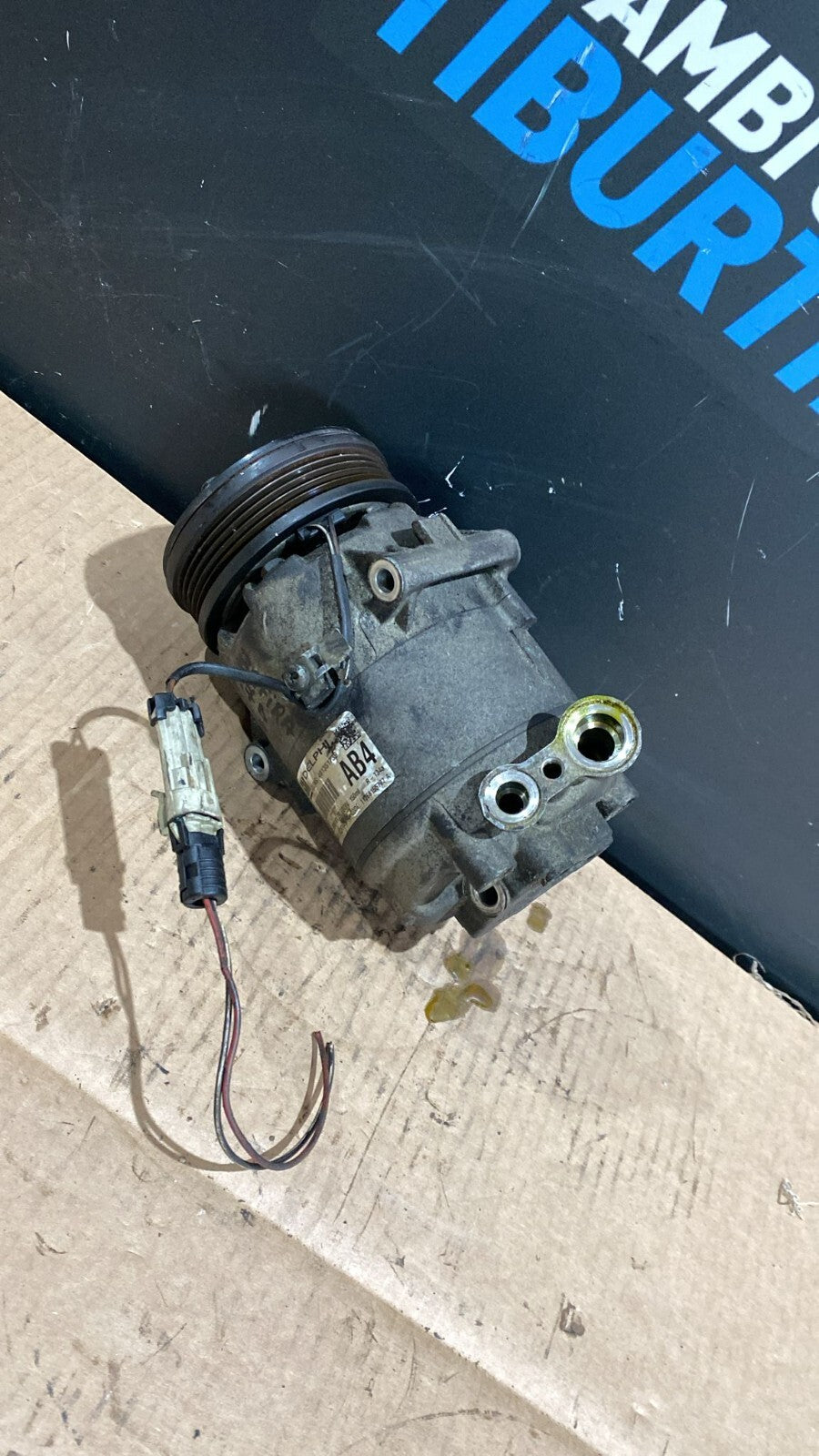 Compressore AC Opel Zafira 1.7D Anno 2008  Codice 11268155727.A