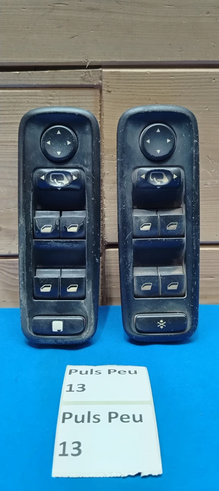 Puls Peu 13 - Pulsantiera anteriore sinistra Peugeot 807 dal 2002 al 2014