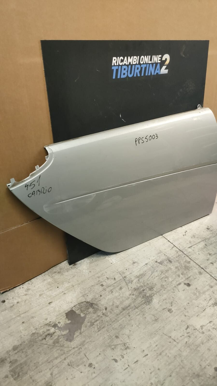 Pannello porta destro smart 451 07 in poi pps 5003