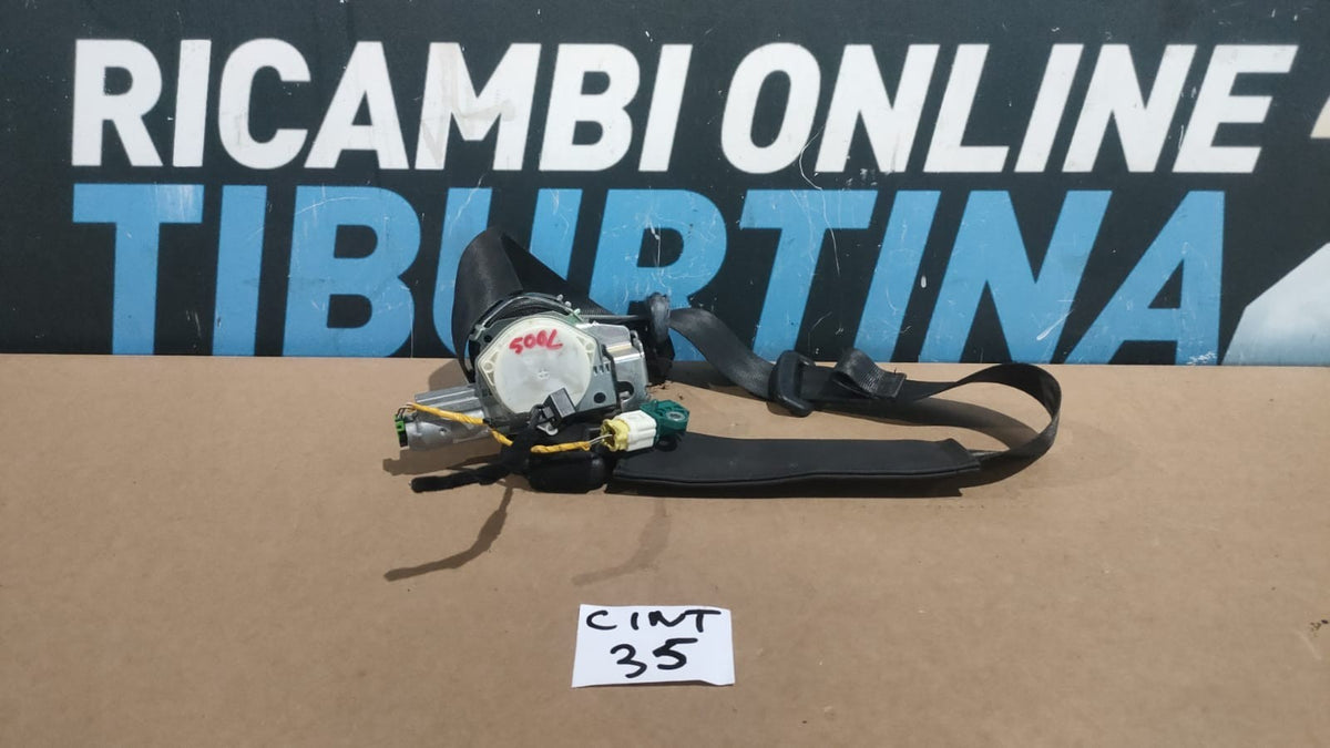 cintura di sicurezza senza pretensionatore Fiat 500l anteriore sinistra