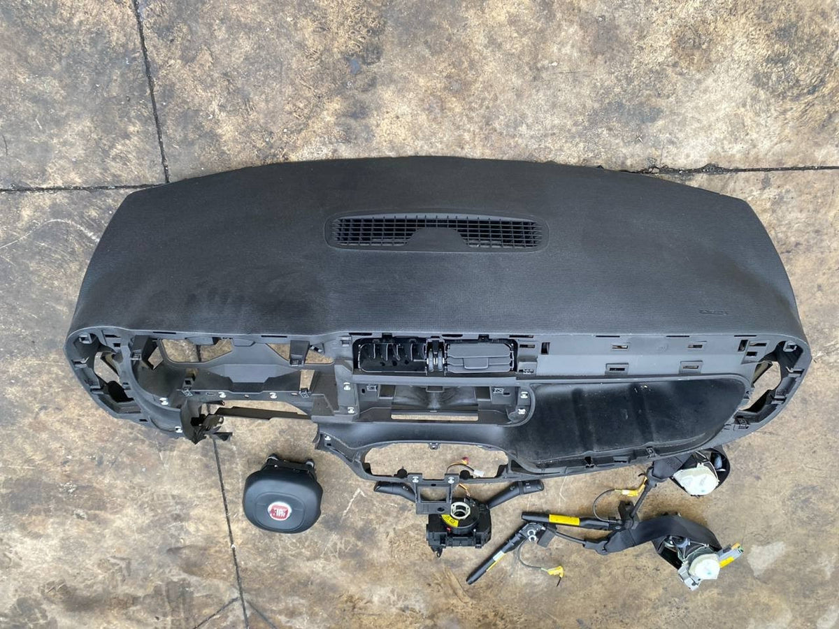 Kit Airbag Fiat Panda  Nero  Con pretensionatori 2012 2015 completo originale