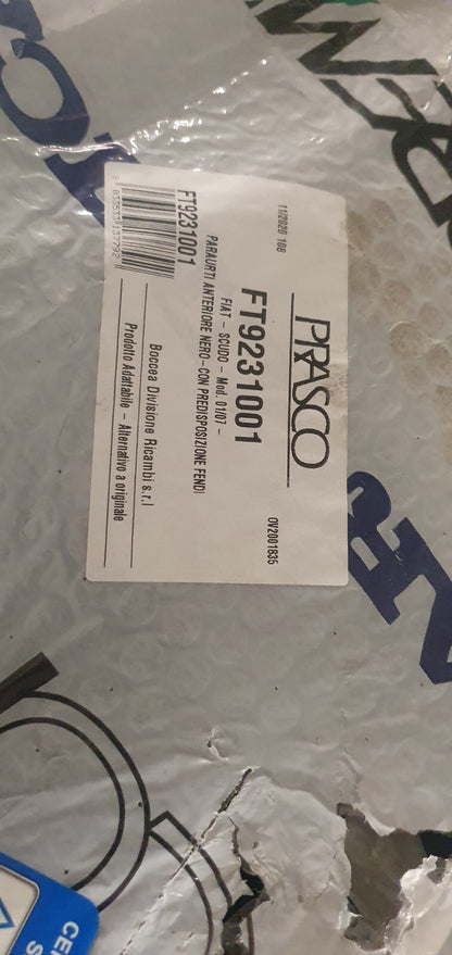 Paraurti Anteriore Fiat Scudo Mod dal 2007 con predisposizione fendinebbia