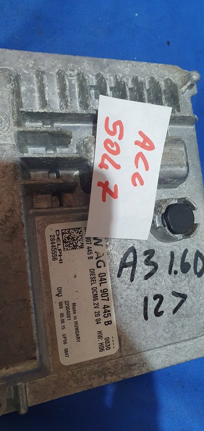 blocchetto senza chiave centralina e quadro Audi A3 1.6 D 2012