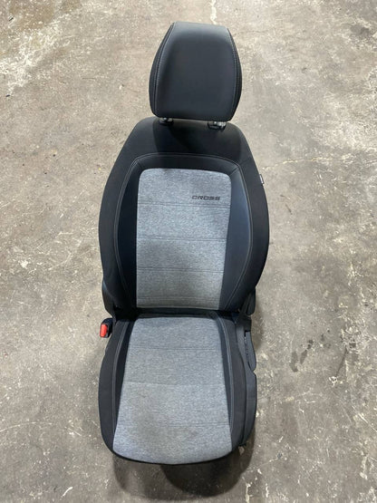 Tappezzeria Fiat Tipo Cross Misto pelle con tessuto