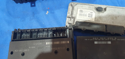 Kit accensione elettronica Blocchetto chiavi e centralina Volkswagen Polo 1.4 B