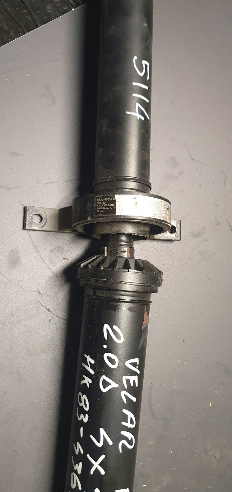 Alb 5114 - Albero trasmissione Posteriore Land Rover Velar 2.0 D 4x4 HK83-4365-E