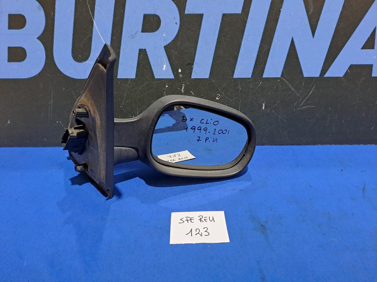Specchio/Specchietto retrovisore destro Renault Clio 1998-2001 7 pin - 123