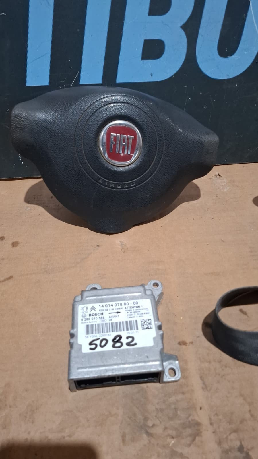 5082 kit airbag fiat scudo van anno 2011