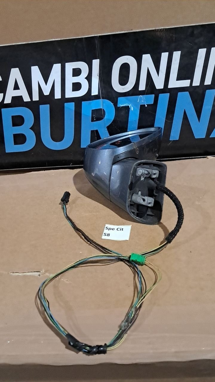 Spe cit 58 specchietto retrovisore esterno Citroen c4 destro 7 pin calotta rotta