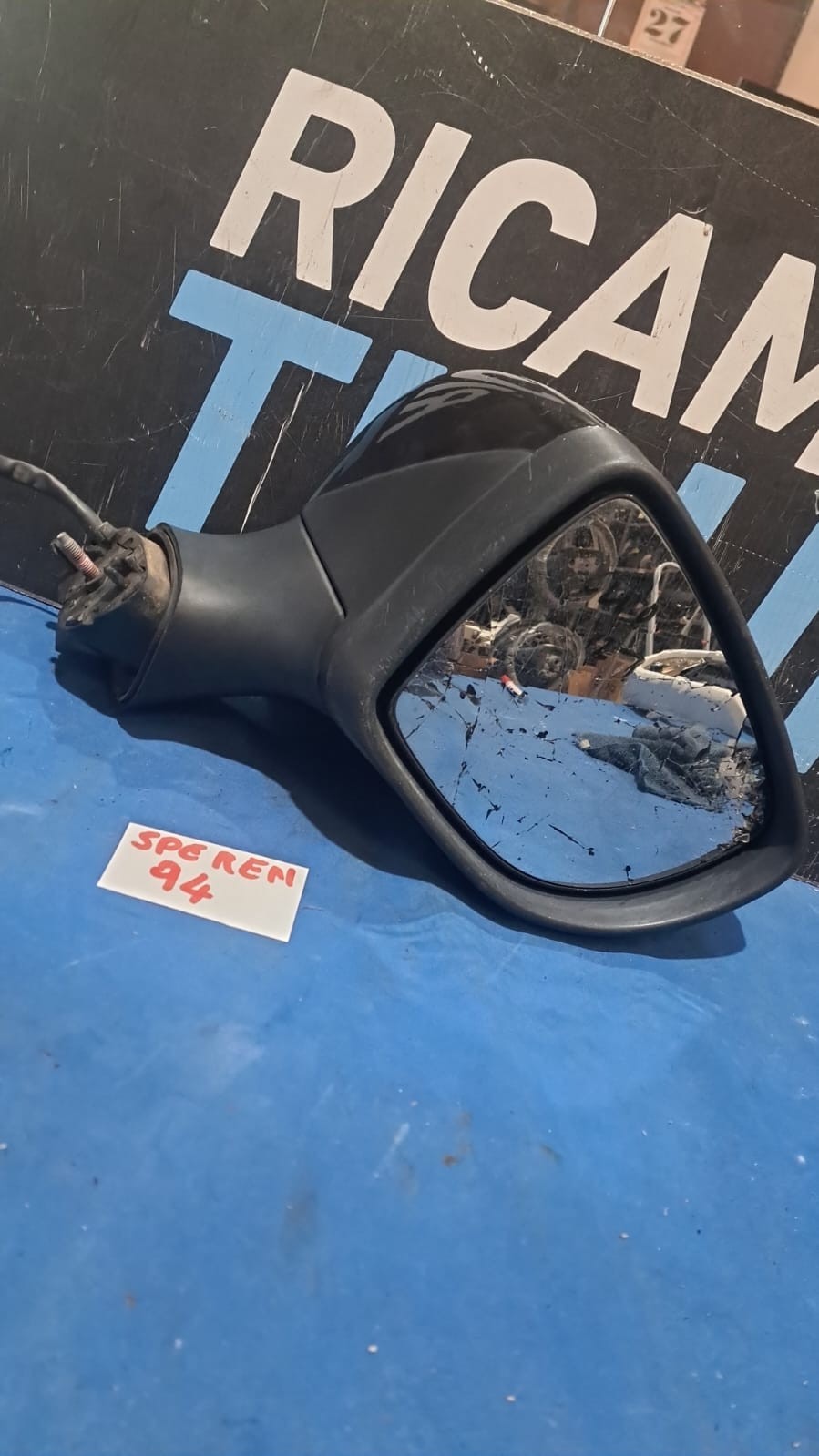Spe Ren 94 Specchietto esterno destro Renault clio anno 2012 in poi 9 Fili
