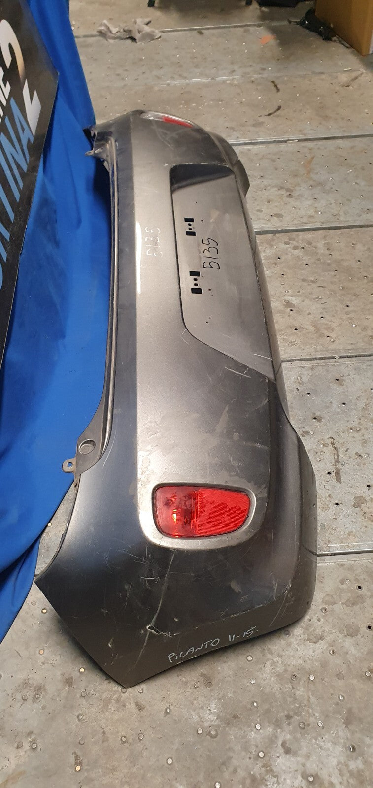Paraurti posteriore Kia Picanto dal 2011 al 2015