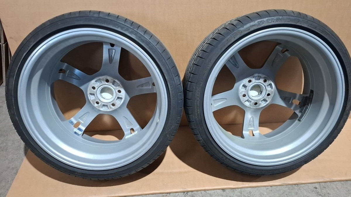 Cer 38 cerchi e gomme estive audi a4 b7 235-35-19 ABT originali