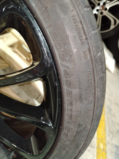 Cer 59 - Cerchi e gomme Treno completo Opel Adam Gomme Nexen 205 40 zr17 88v