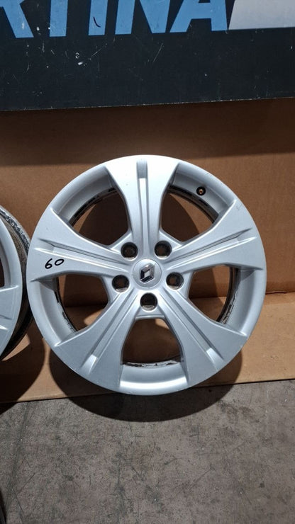 60 cerchi in lega renault scenic x mod originali cod 403000068r 7jx17 et49