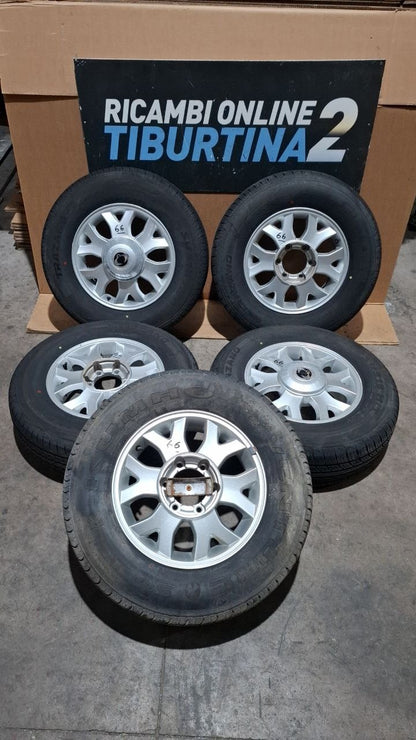 66 cerchi e gomme 4 stagioni ssangyong rexton 235-70-16 gomme trazano 4 stagioni