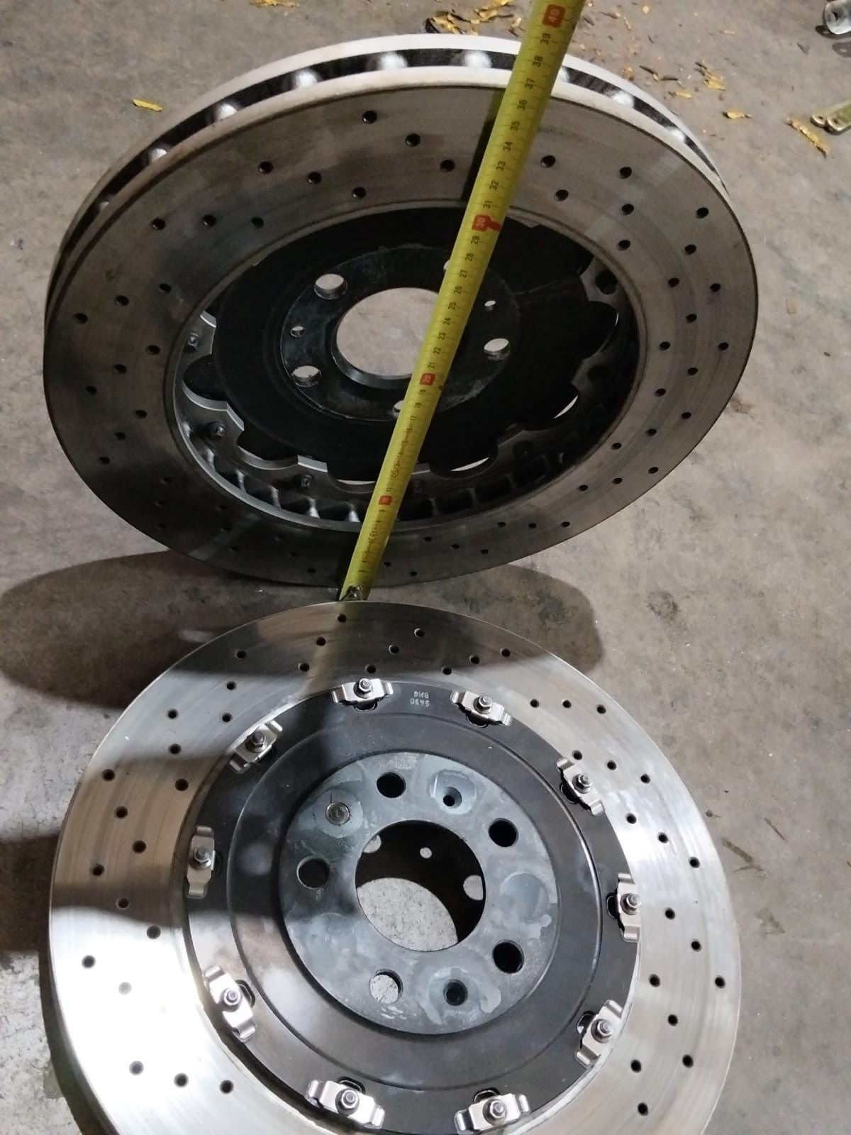 Kit frenante e assetto ABT con ammortizzatori regolabili Audi A4 S4 B7