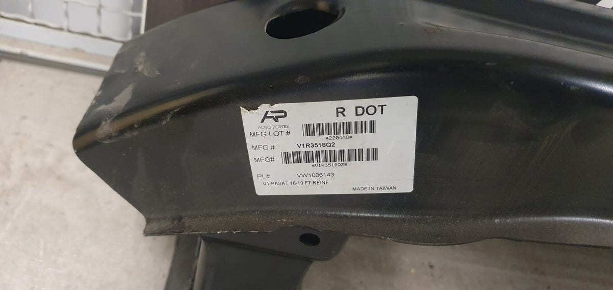 Trav 2 Traversa rinforzo paraurti anteriore volkswagen passat VW1006143
