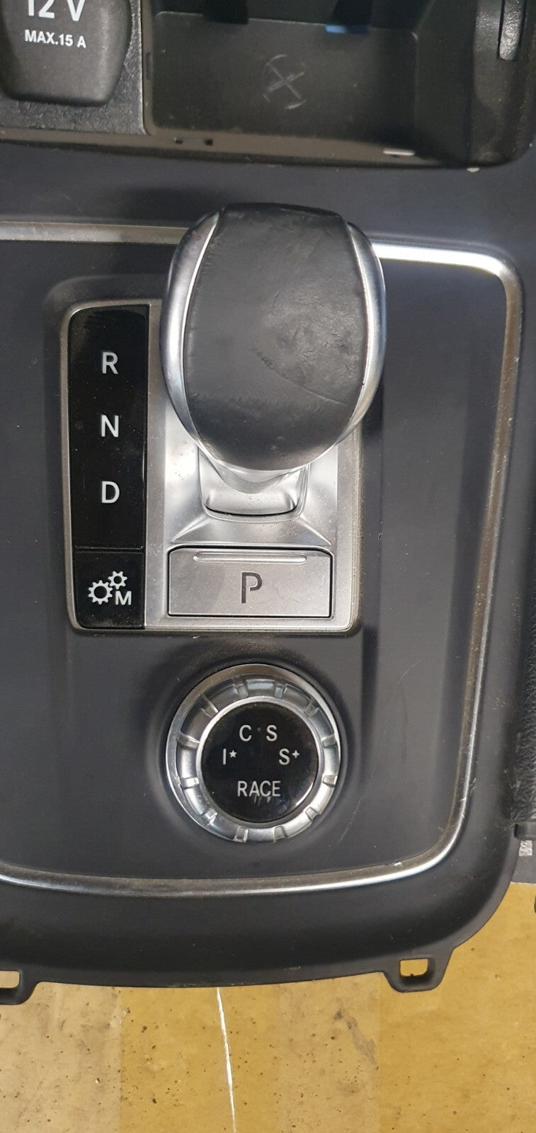 Leva cambio automatico Mercedes Classe A W176 completo di consolle e joypad