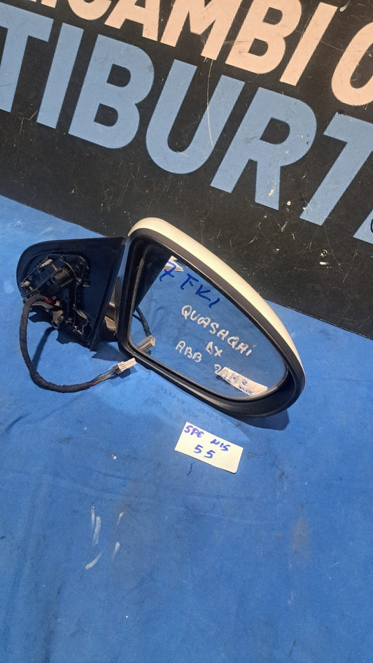 Spe nis 55 Specchietto esterno destro nissan qashqai abbattibile anno 2011 7 pin
