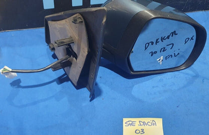Specchio retrovisore specchietto Dacia Dokker destro 7 fili