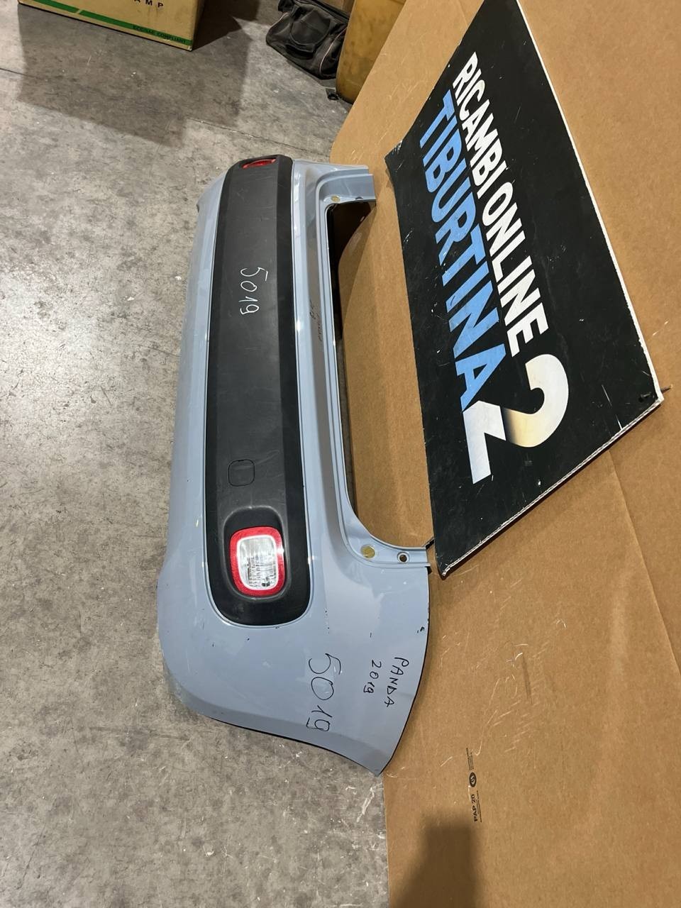 Par 5019 paraurti posteriore Fiat Panda dal 2012