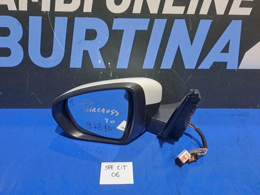 Specchietto retrovisore sinistro Citroen C5 Aircross Peugeot 3008 2018 9+8 fili