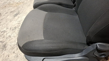 Tappezzeria in stoffa nero e grigio renault kangoo sedile lato guida con 3 buchi