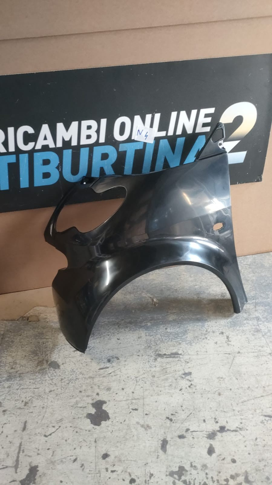 N4 - parafango anteriore sinistro Smart 450 2002 2007 con foro lucciola Nuovo