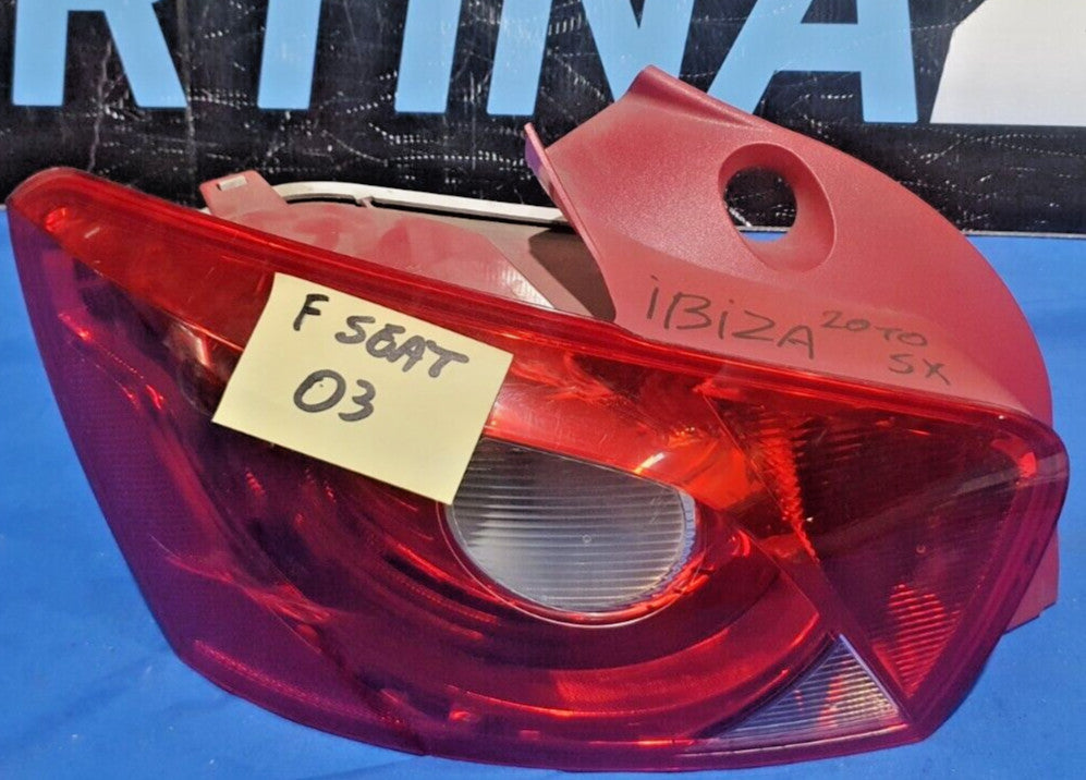 Fanale Posteriore sinistro Seat Ibiza 2010 5 porte con crepa