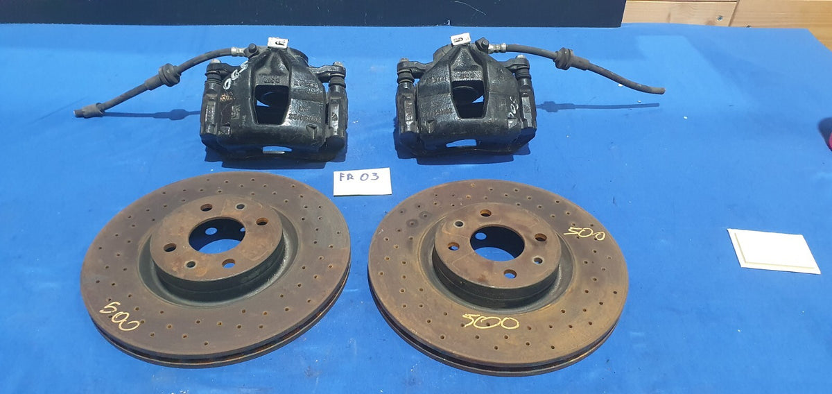 Impianto frenante Pinze freno  500 Abarth kit completo anteriore