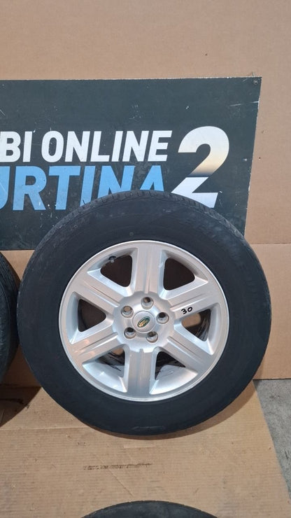 Cer 30 cerchi e gomme 4 stagioni land  rover freelander 2 235 65 r17 dot 2123