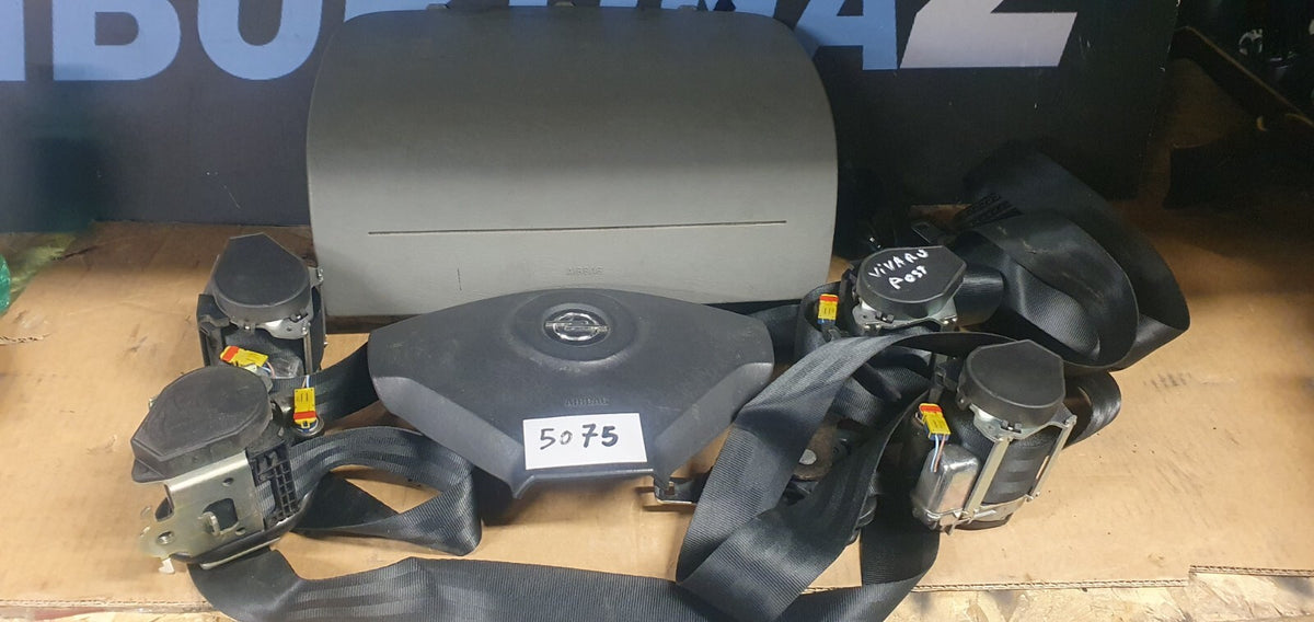 Kit airbag completo Opel Vivaro 2003 2014
