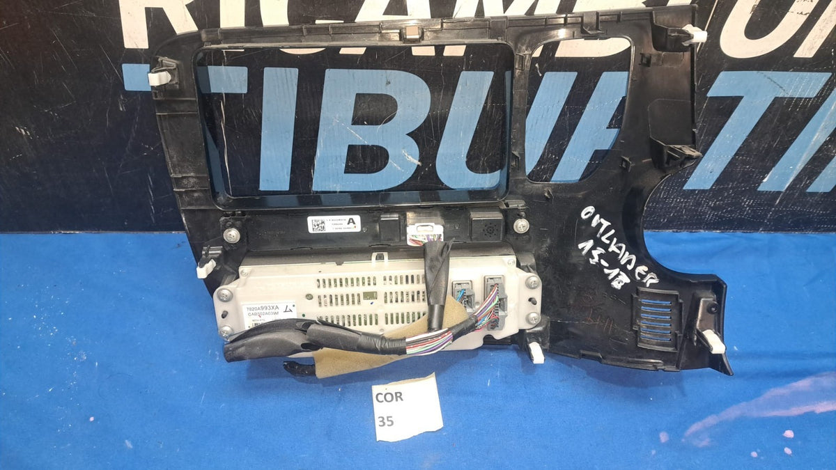 Cor 35 Cornice autoradio comandi aria clima mitsubishi Outlander dal 2015