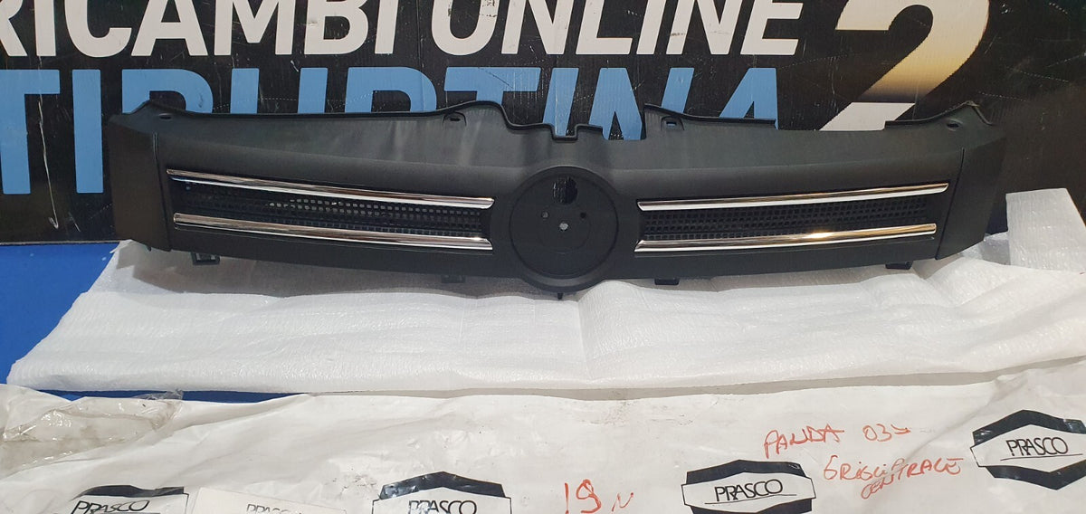 Masc N 19 - Mascherina griglia anteriore nuova commerciale Fiat Panda dal 2003