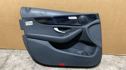 Pannello porta anteriore sinistro in pelle  Mercedes Classe C W205 Berlina Sw