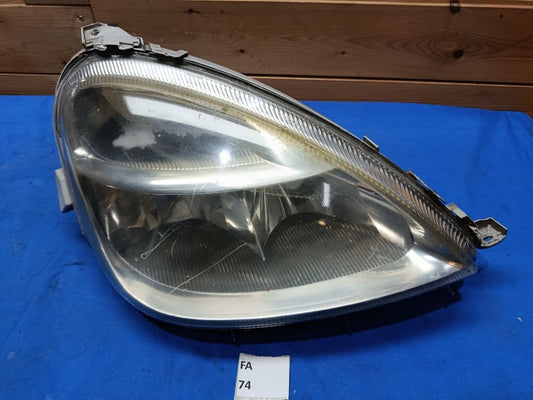 FA 74 faro anteriore destro Mercedes Classe A W168 1997 2001 con difetti