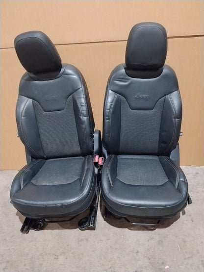 Tappezzeria jeep Compass 2017 stoffa e Pelle nera senza airbag