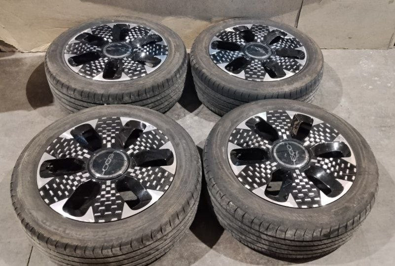 Cer 6 cerchi e gomme fiat 600 in lega 2024 215 55 r18 99h Goodyear dot 18 25