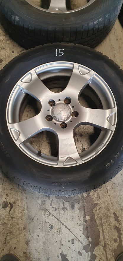 Cerchi e gomme 4 cerchi per Audi A6 diametro 16 et 38 7j 112 con gomme