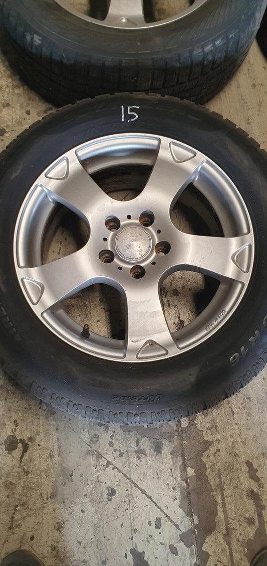 Cerchi e gomme 4 cerchi per Audi A6 diametro 16 et 38 7j 112 con gomme