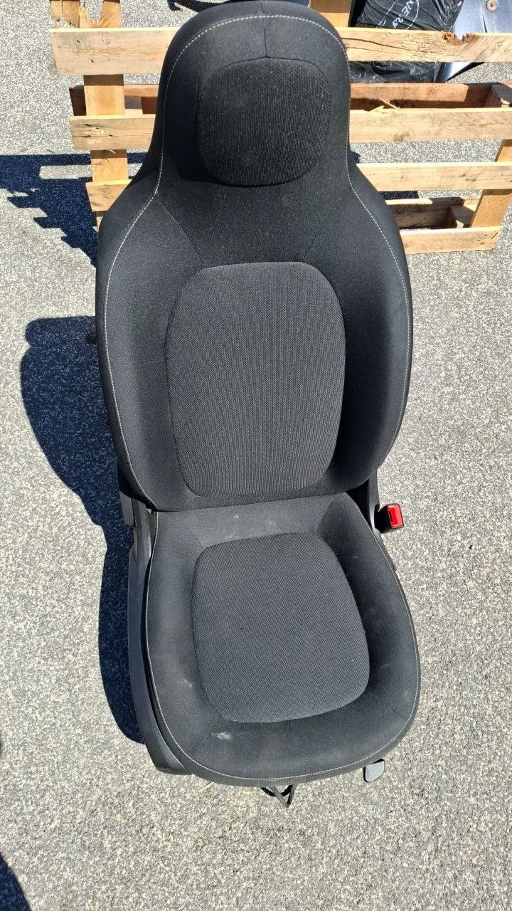 Tappezzeria in stoffa nera smart 453 x 4 senza airbag sedile dal 2014