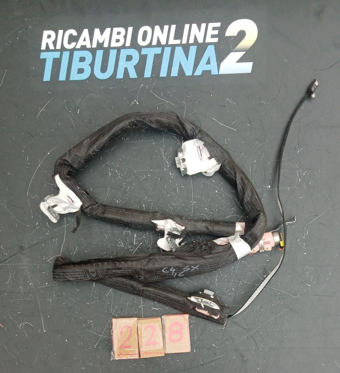 Airbag tendina laterale sinistra Citroen c4 2016 Numero 228