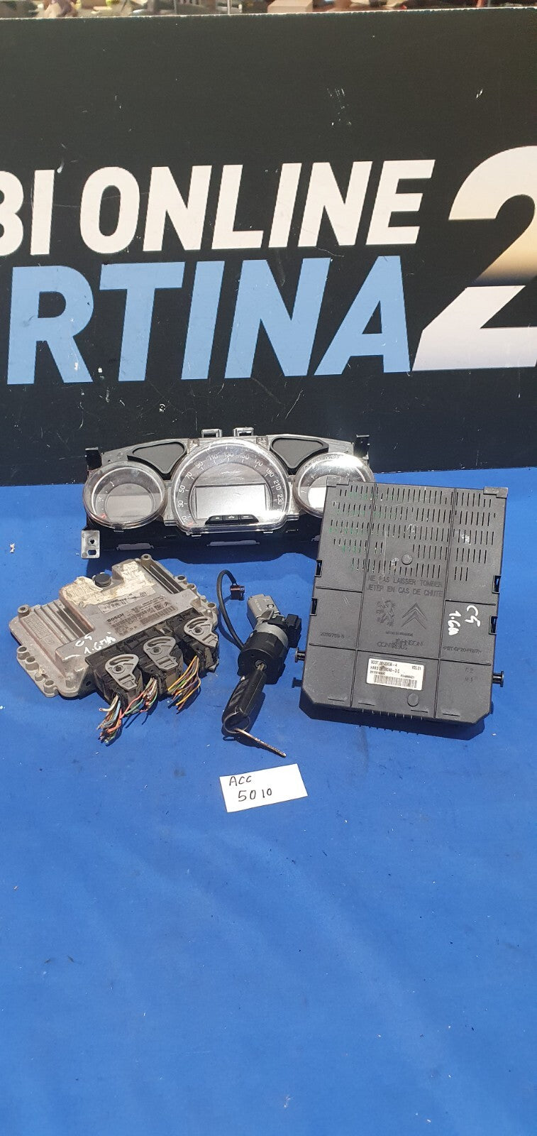 Kit accensione elettronica Blocchetto chiavi quadro e centralina Citroen C5
