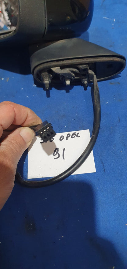 Spe Opel 91 - Specchio retrovisore specchietto Opel Corsa D sinistro 3 fili